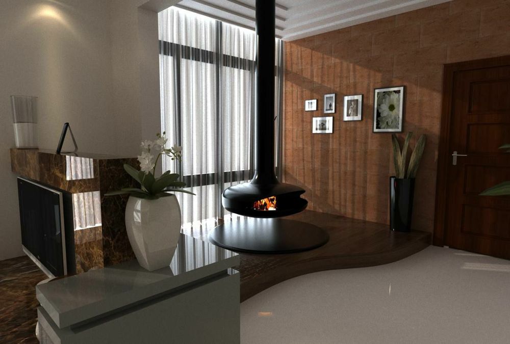 КАМИН. Топки из котловой стали. Кладка каминов из кирпича.