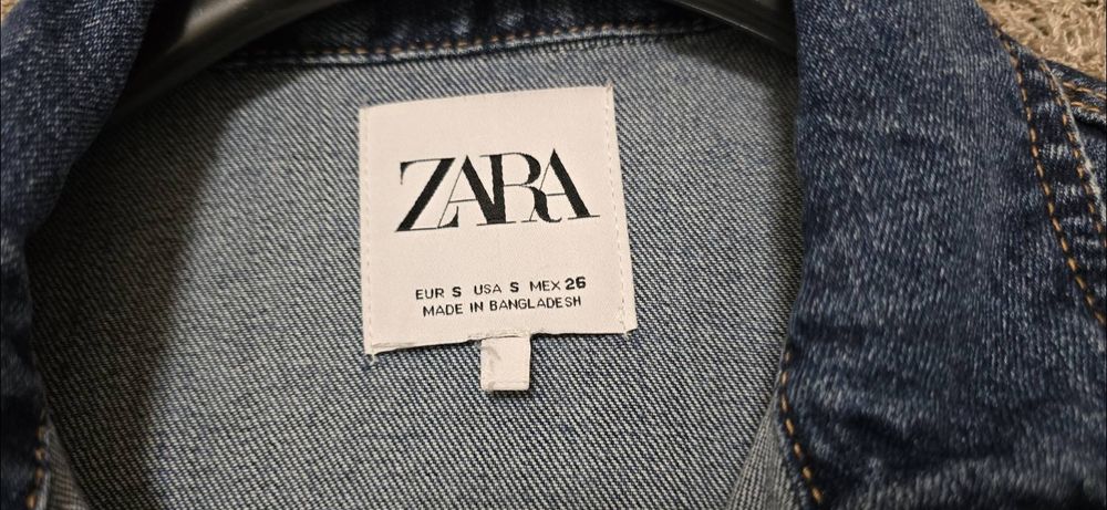 Дамско оригинално дънково якенце.  ZARA