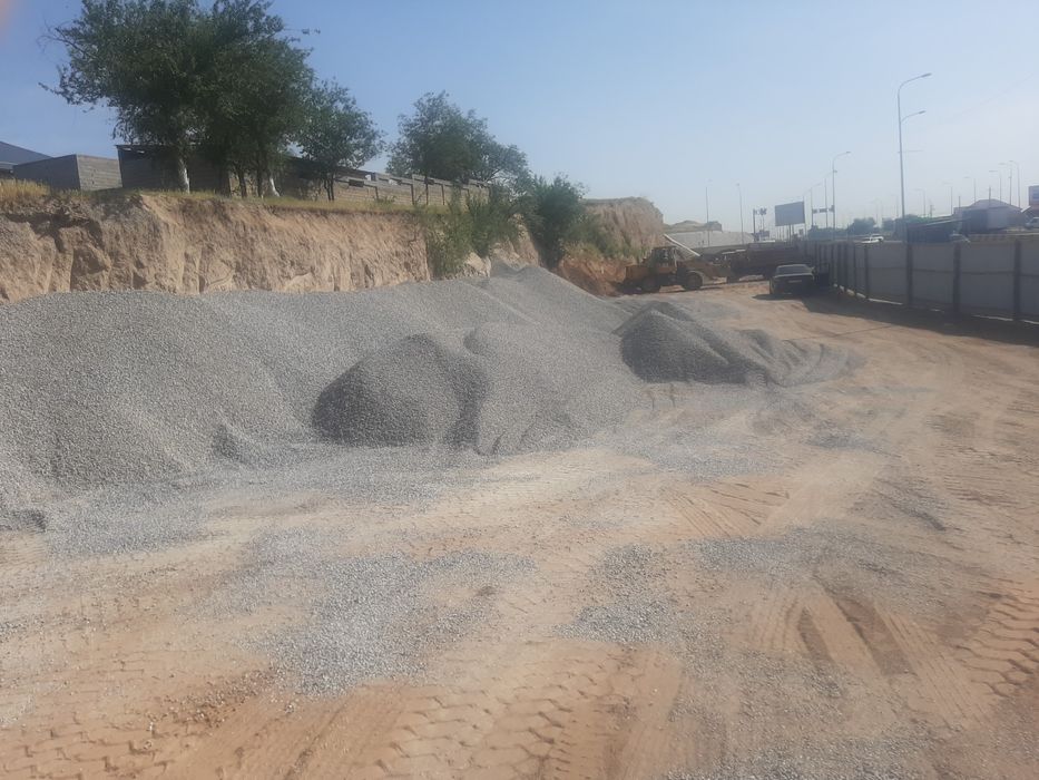 Песок, щебень Құм тас клинес отсев топрак