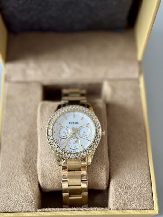 Ceas fossil dama cadran full zirconiu