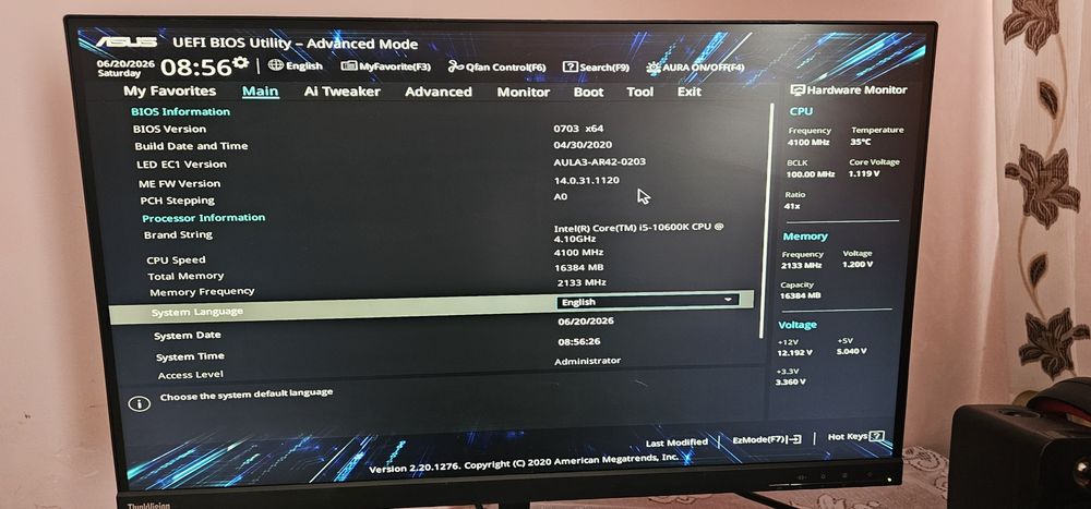 KIT Gaming i5 10600K+ Placa de baza ASUS PRIME Z490-P