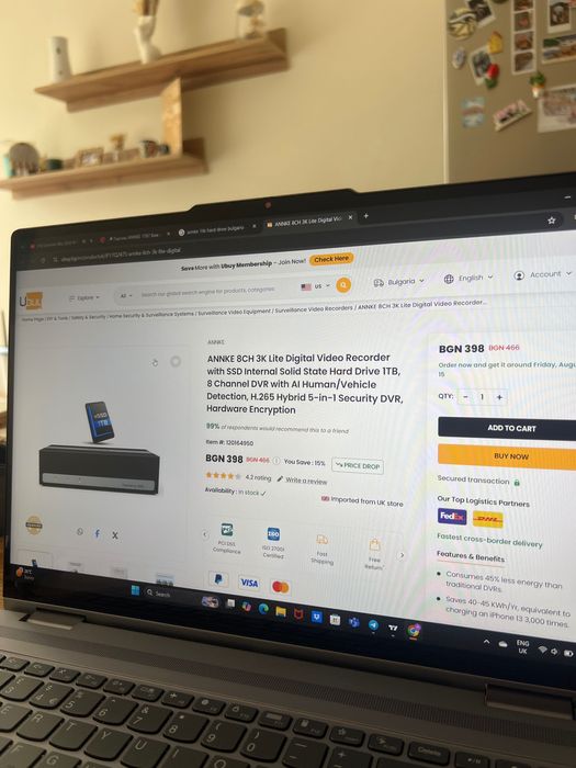 ANNKE 8CH 3K, дигитален видео рекордер