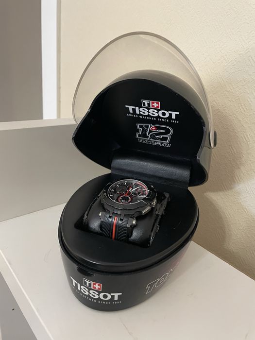 Tissot T-Race хронограф (MotoGP) + коллекционный шлем-бокс
