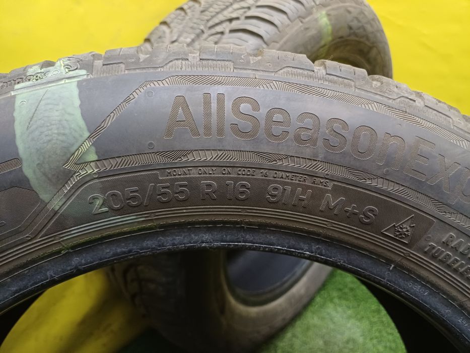 Шины 205/55 R16 Uniroyal пара.