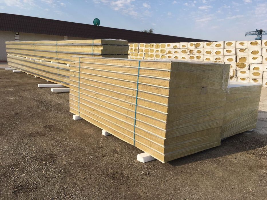 Стеновые и Кровельные Сэндвич панели,Шымкент