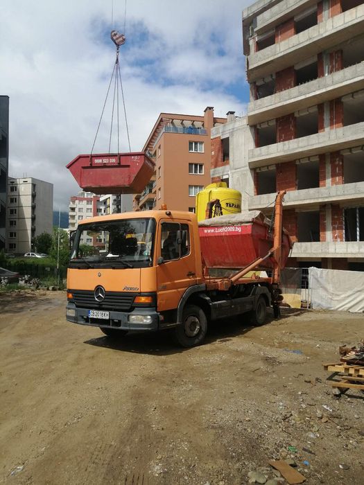 Контейнери за строителни отпадъци. Извозване. София