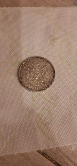 Moneda regele mihai 1 argint pur