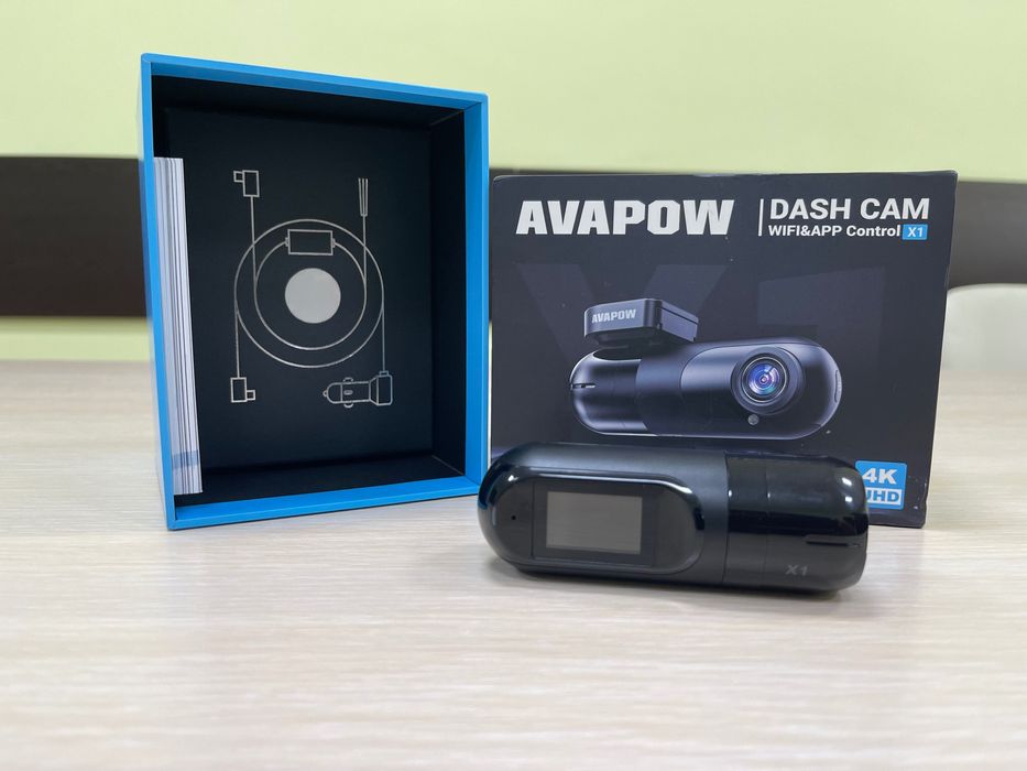 Avapow Dash Cam X1 4K – Нов видеорегистратор + Hardwire комплект