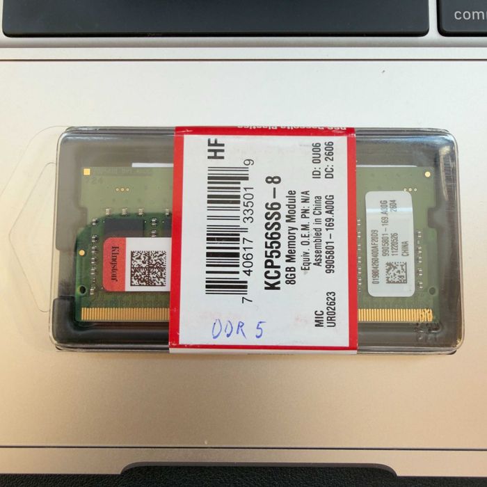 RAM Kingston 8GB DDR5 5600MHz CL46 | TrueGSM