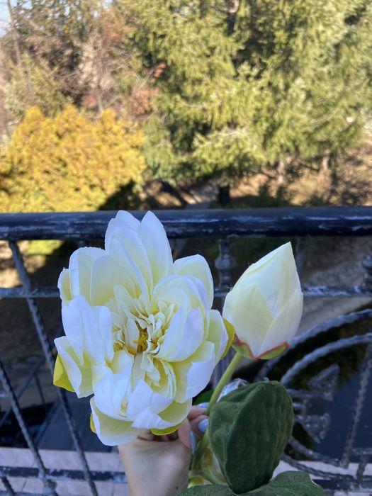 Изкуствени цветя лотос-различни цветове