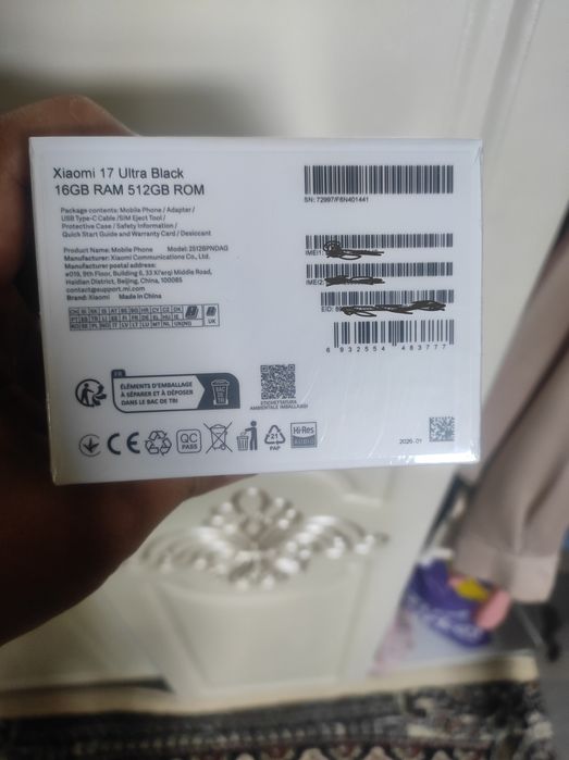 Xiaomi 17 ultra GLOBAL 16/512 yengi