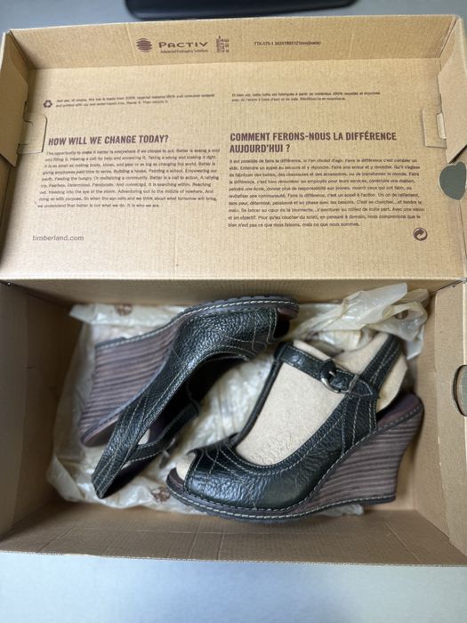 Timberland Earthkeepers Maeslin T Strap дамски кожени сандали EU 37
