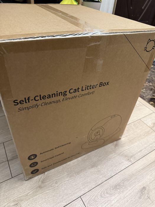 Кошачий лоток самоочищающийся