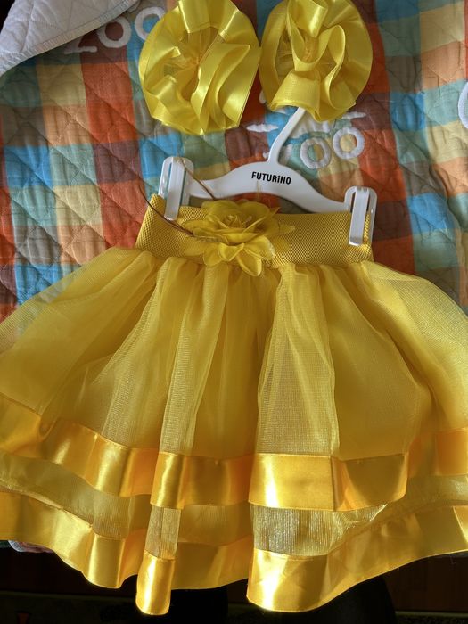 Юбка с бантиком