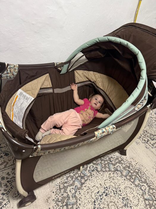 Манеж кровать перенальный