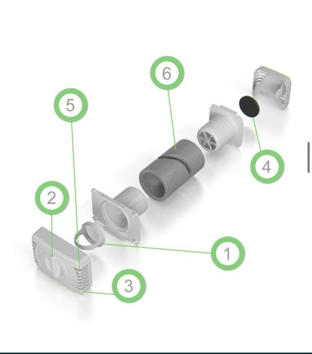 Приточный клапан с установкой