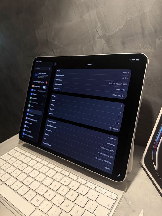 Ipad Pro M5 13” 1 TB Wifi + Cellular + Magic Keyboard + Apple Pencil Pro