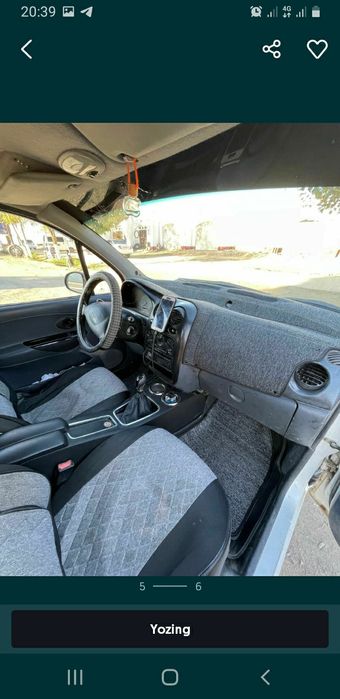 Matiz 2006yil holati zor