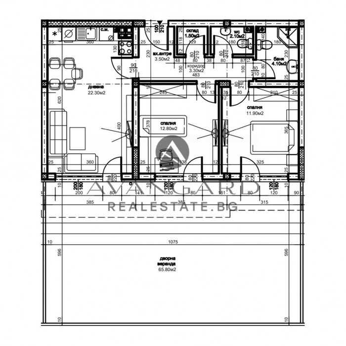 Продава се Тристаен апартамент в Пловдив, Кючук Париж - 148 кв.м за 698 €/кв.м - Снимка #10