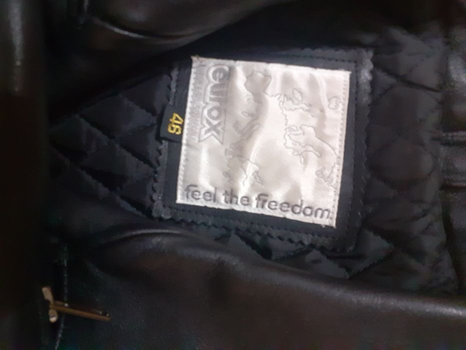 Кожено рокерско яке от телешки бокс