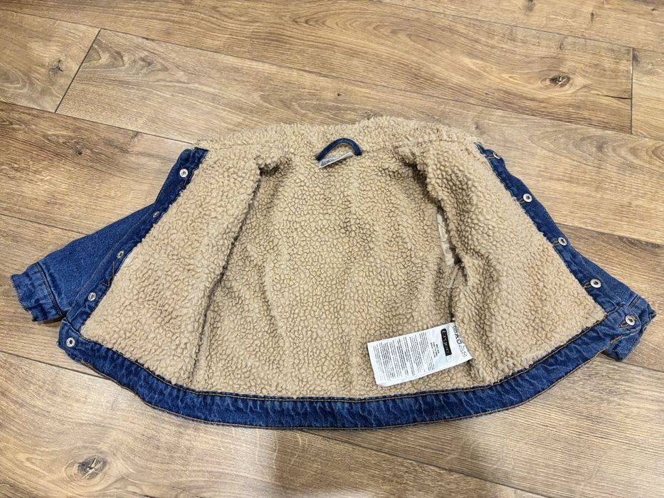 Детско дънково яке 80-86 см