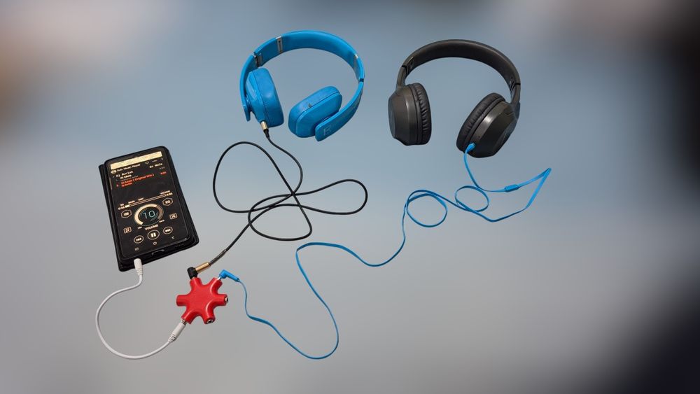 Разклонител/Сплитер за 3.5мм Аудио Жак за Слушалки, Аудио системи и др