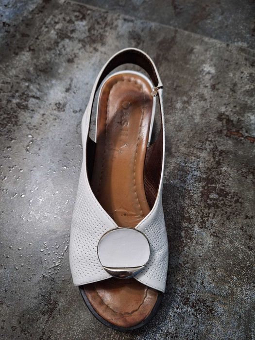 Sandale de dama piele natura