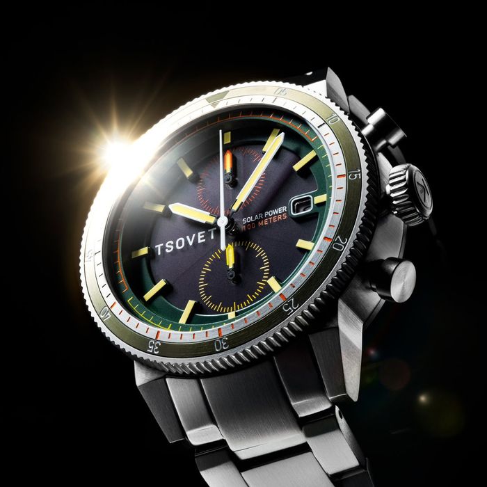 Часовник Tsovet Solar Power Chronograph