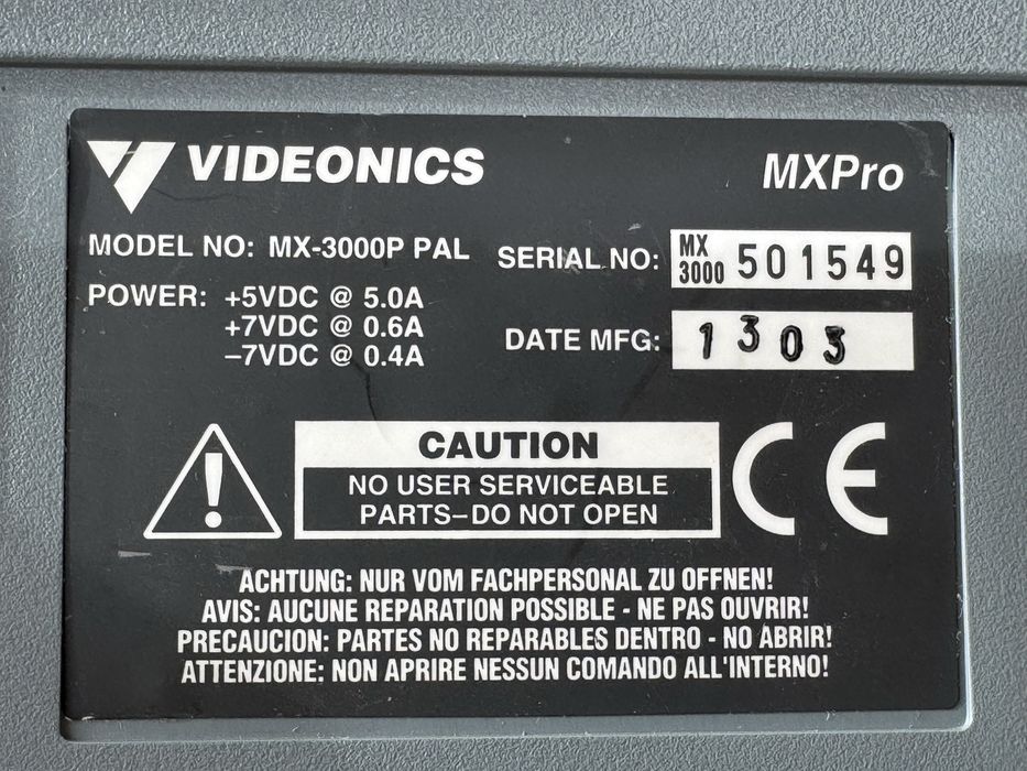 Видео миксер Videonics MX Pro - MX-3000P PAL
