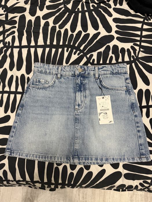 Нова дънкова пола zara