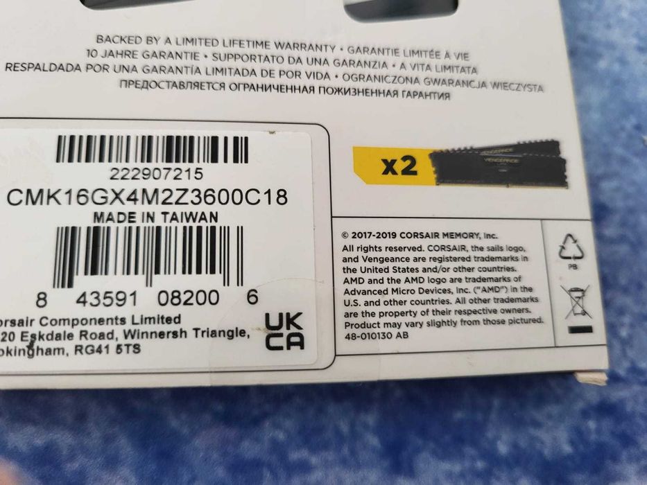 Kit Memorii Ram Corsair Vengeance LPX 16GB DDR4 2X8GB 3600MHz CL18