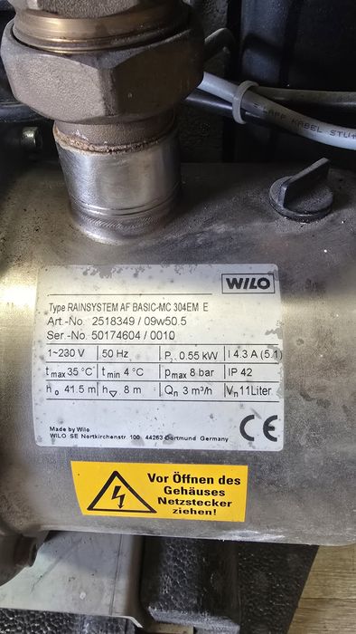 Pompa electrica  automatizare