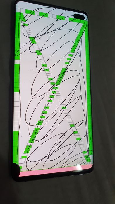 Samsung S10+ , dual SIM, 128 gb, pata pe display