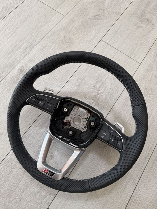 Volan Audi RS Q5 / Q7 / Q8 / A4 / A5 Incalzire Padele Perforat