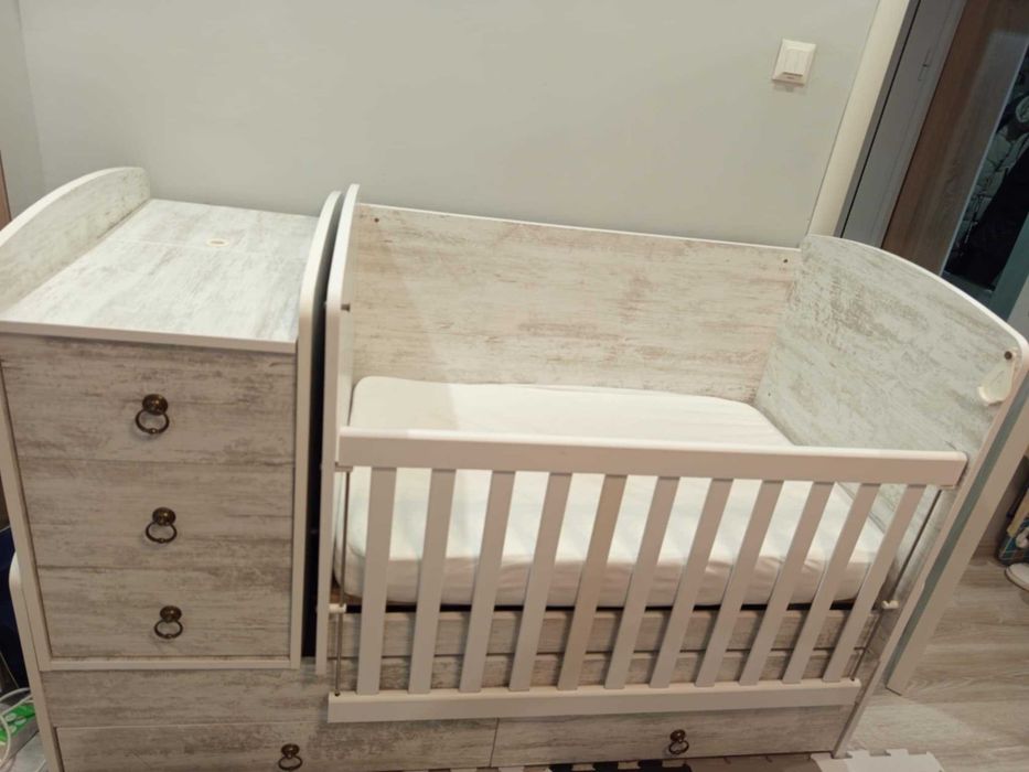 Детска кошара с матрак