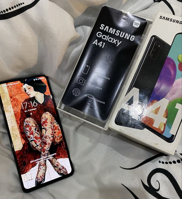 Samsung A41, 64гб в идеальном состоянии