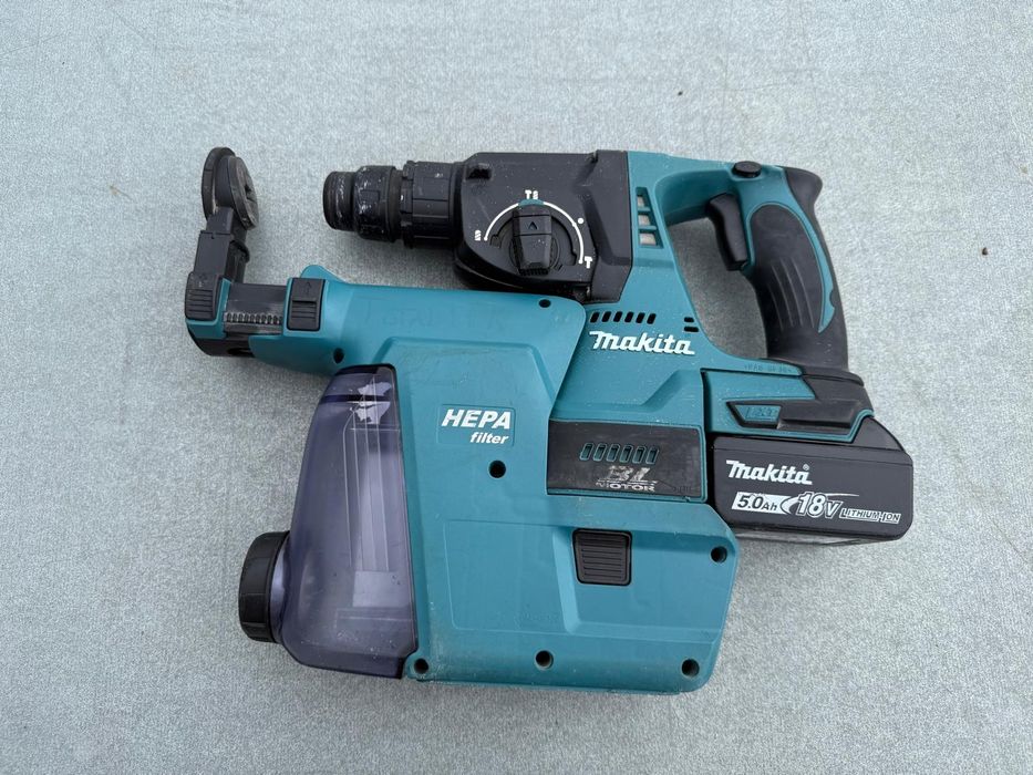 Rotopercutor Makita Dhr 242 cu aspirator dx06