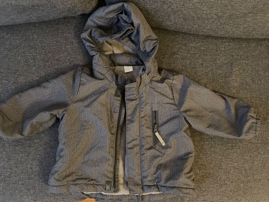 Jacheta gri toamna-primăvara mărimea 74