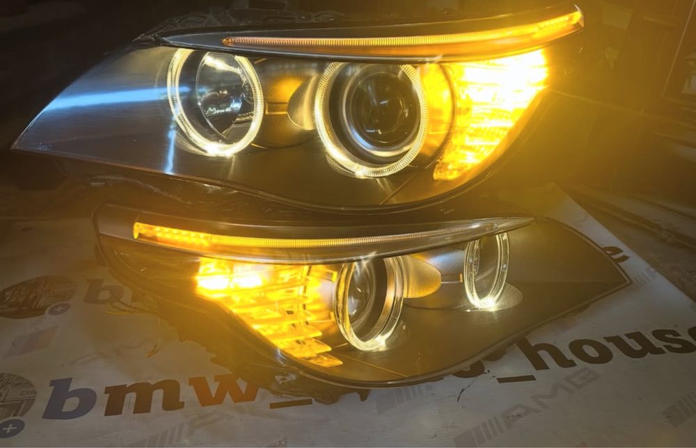 Фары бмв е60 рестайлинг
