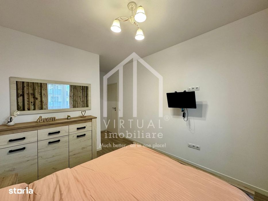 Apartament cu 3 camere, 60mp utili, 2 balcoane (16mp), etaj 1/4, lift