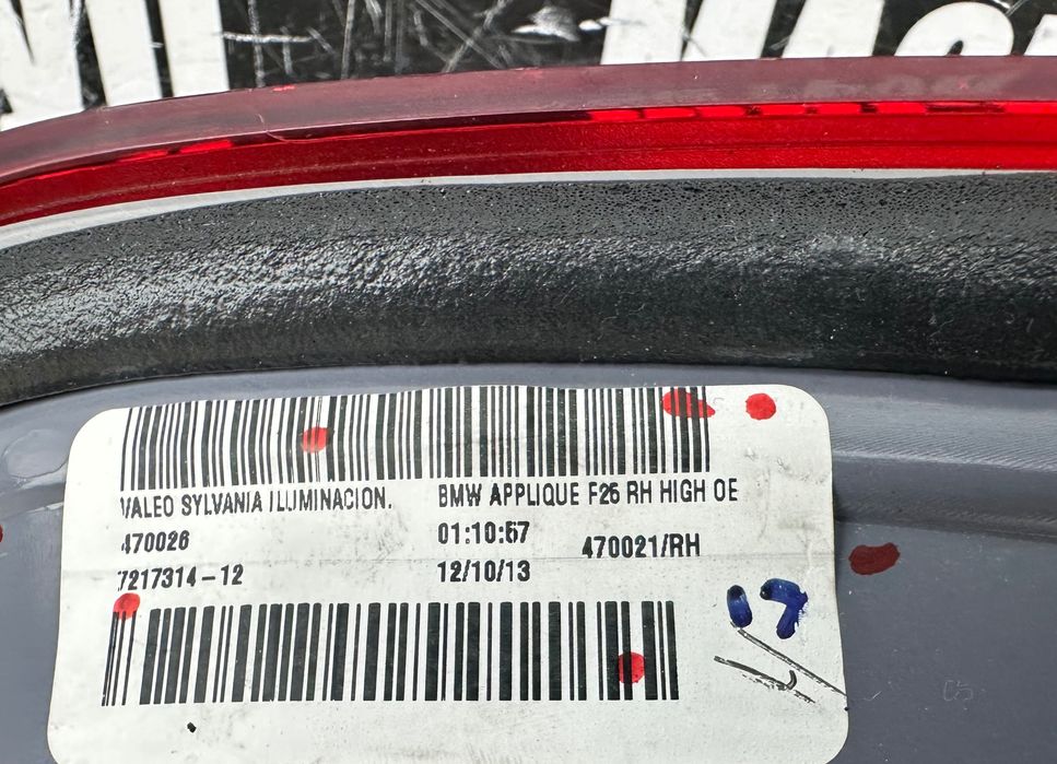 Стоп вътрешни стопове Led за Бмв Ф25 Ф48 Bmw X3 F25 Bmw X1 F48