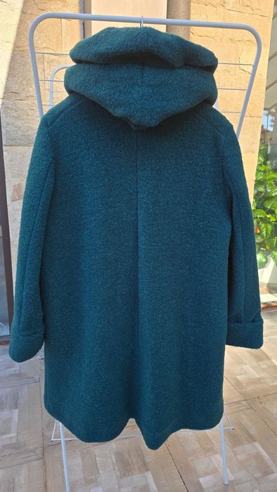 Дамско вълнено палто 2ХЛ-3ХЛ