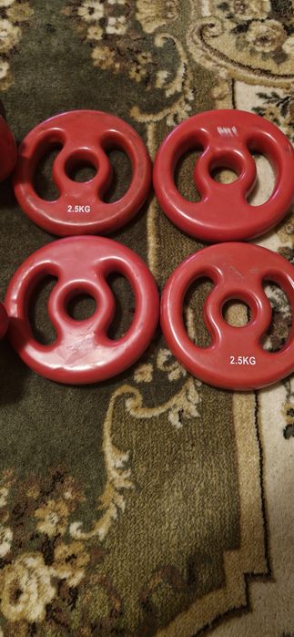 Set gatere reglabile 2×21 kg fiecare