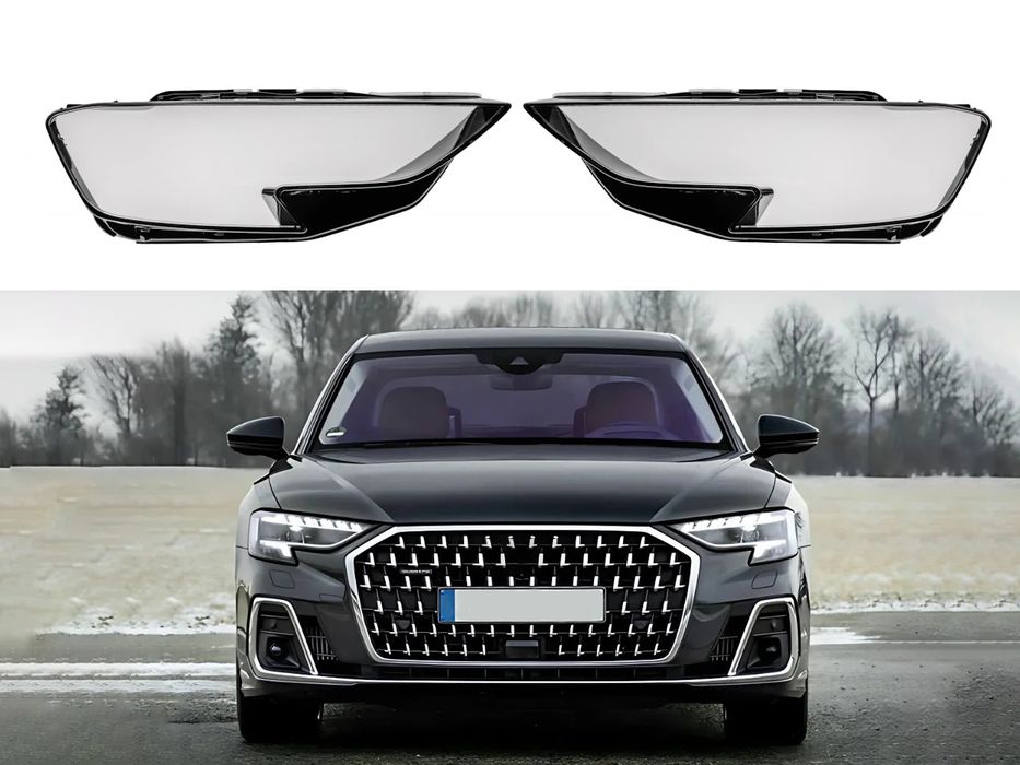 Стъкла за фарове на Audi A8 D5 Facelift