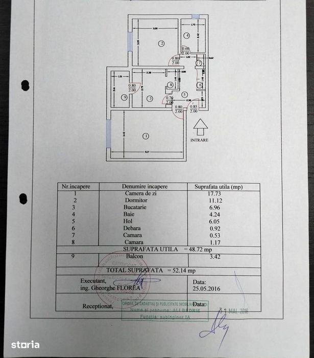 Apartament 2 Camere- Cartier- E3/ Etajul -2