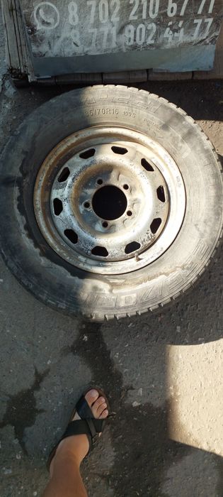 Запасное колесо УАЗ, Соболь R16