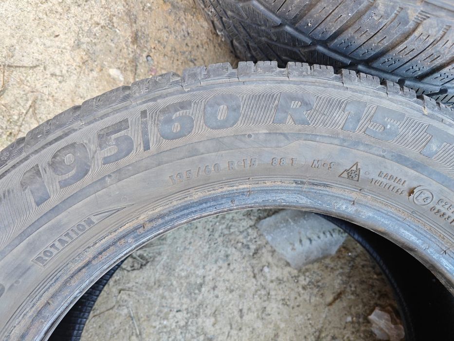 4x Anvelope de IARNĂ Semperit 196/60R15
