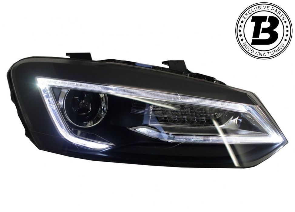 Faruri compatibile cu VW Polo 6R 6C Devil Eye Design
