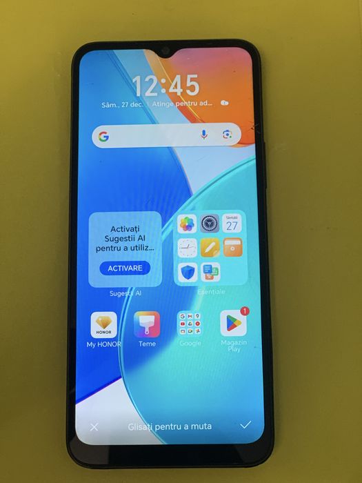 Sticla ecran x6 fisurata honor