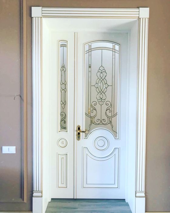 MDF eshiklar  Shpon  va Krashinni turli xil dizayinda